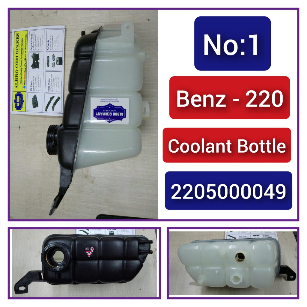 Coolant Bottle 2205000049 A2205000049 Compatible With MERCEDES-BENZ S-CLASS W220 Tag-B-01