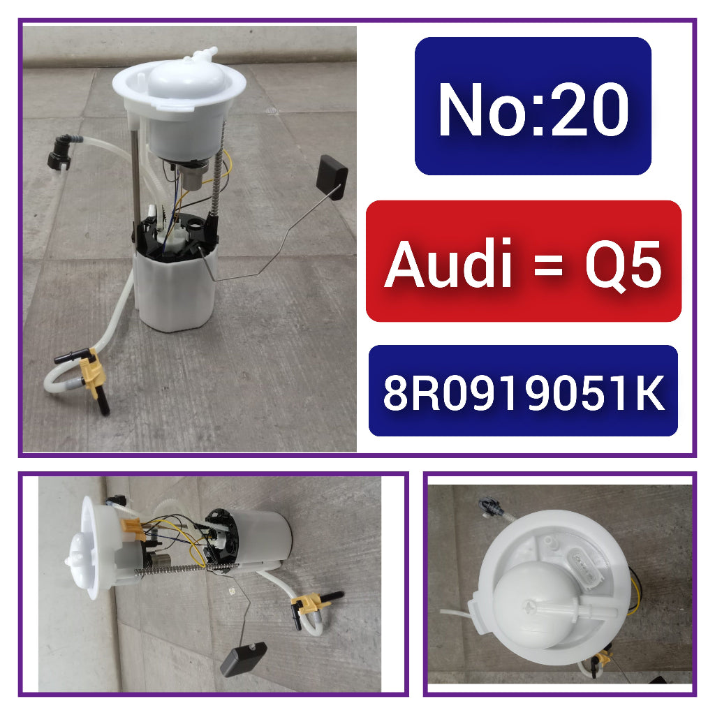 Fuel Pump Assembly 8R0919051K Compatible With Audi Q5 Tag No.20