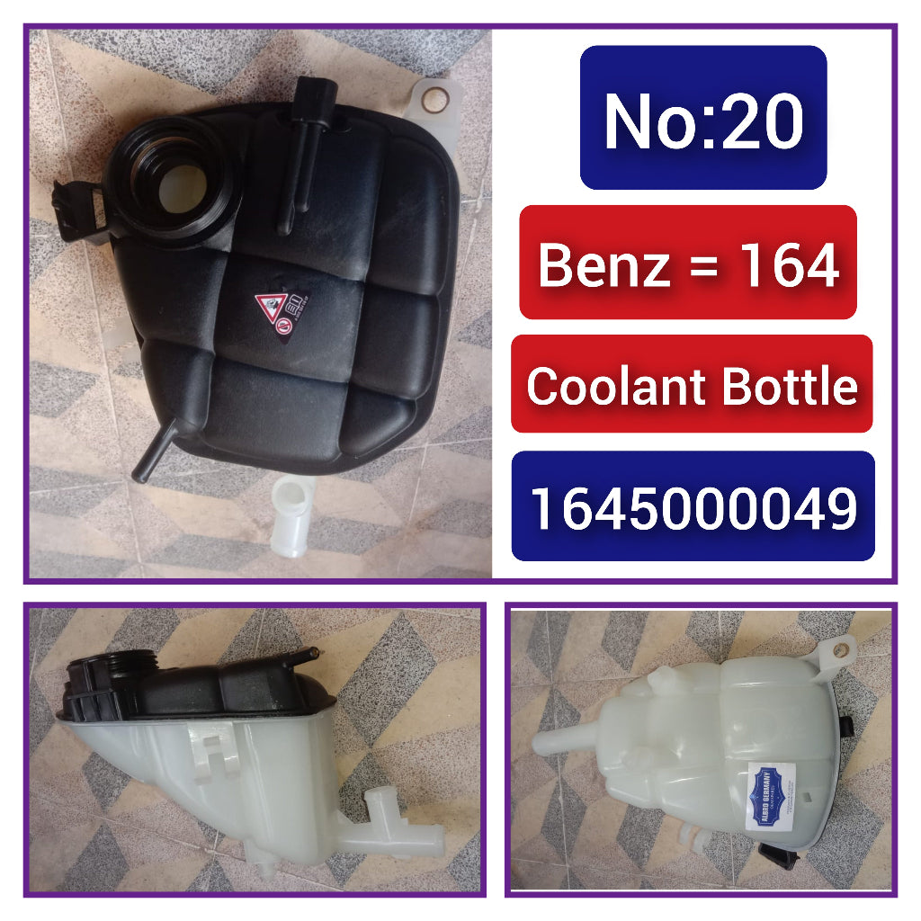 Coolant Bottle 1645000049 A1645000049 2105010215 Compatible With MERCEDES-BENZ GL-CLASS W164 Tag-B-20