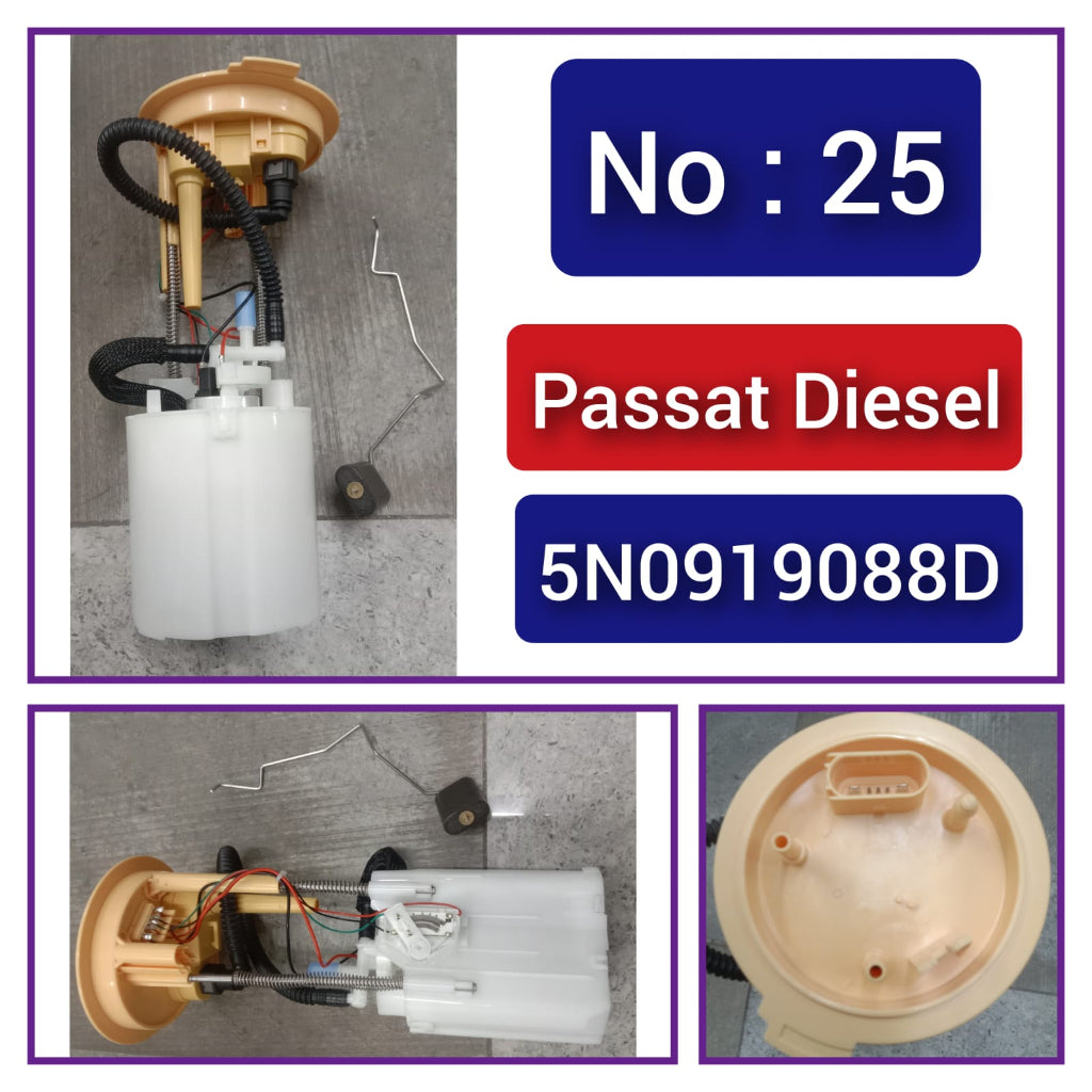 Fuel Pump Assembly FG104012B1 5N0919088D 3C0919050C 3C0919050N 3C0919050P 5N0919088E 5N0919088D Compatible With Volkswagen Passat Tag No.25
