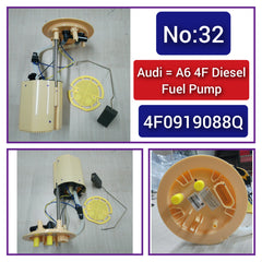 Fuel Pump 4F0919088Q For Audi A6 4F 2.7 3.0  Tag-F-32
