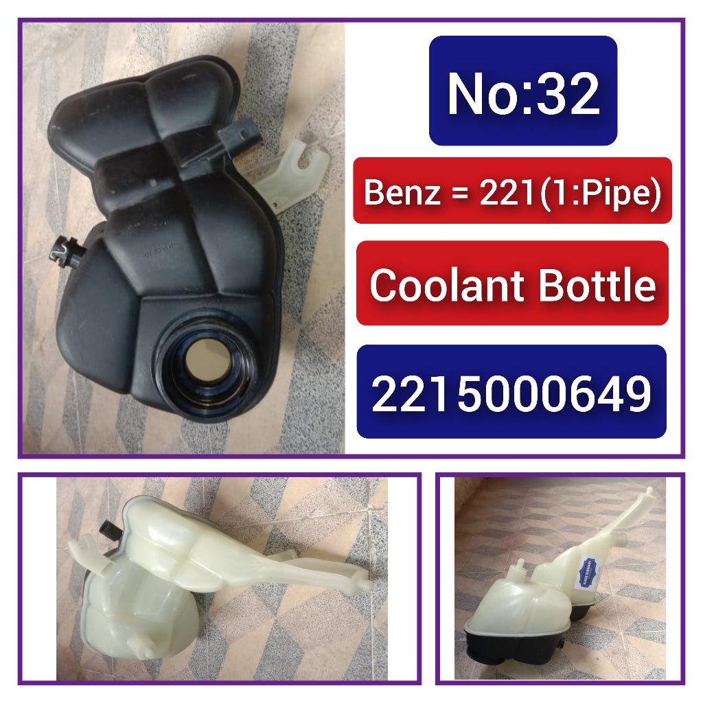 Coolant Bottle  2215000649 A2215000649 Compitable with Mercedes-Benz S-Class (W221 / V221) For   Tag-B-32