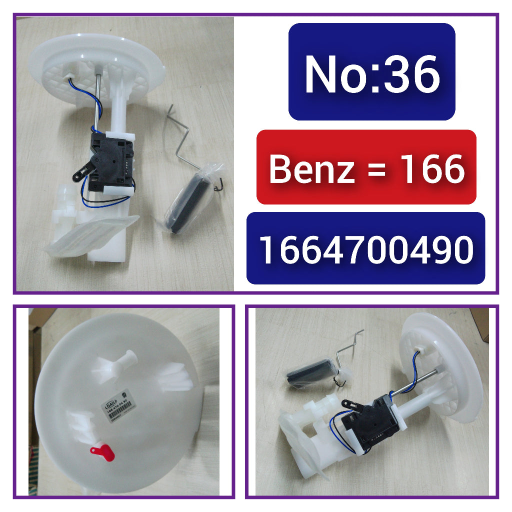 Fuel Pump 1664700490 Compatible With Mercedes Benz W166 Tag No.36