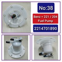 Fuel Pump Assembly 2214701890 Compatible With MERCEDES-BENZ C-CLASS W204 & S-CLASS W221 Tag No.38