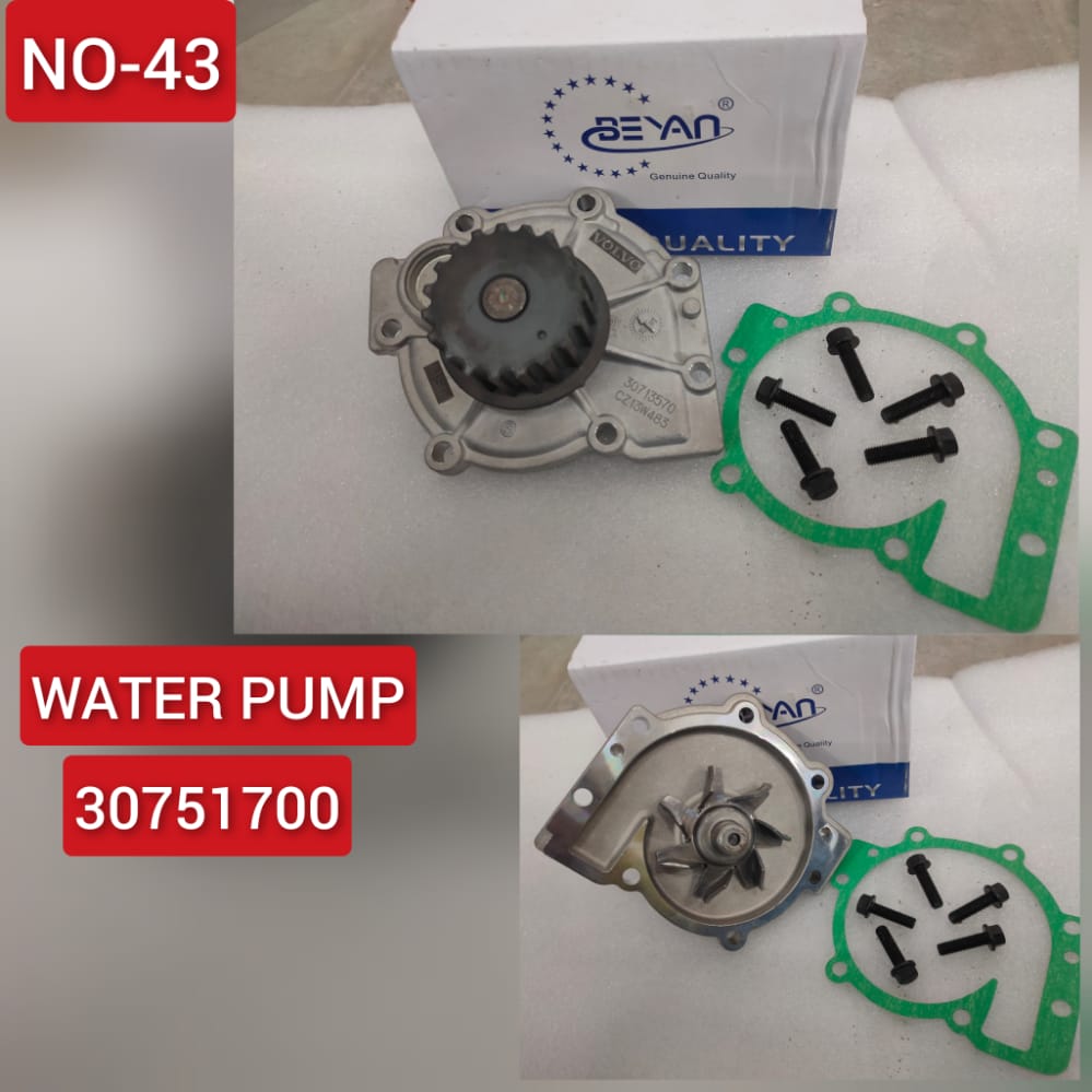 Water Pump 30751700F Compatible With Volvo C30 C70 S80 V50 XC70 XC90 Tag-W-43