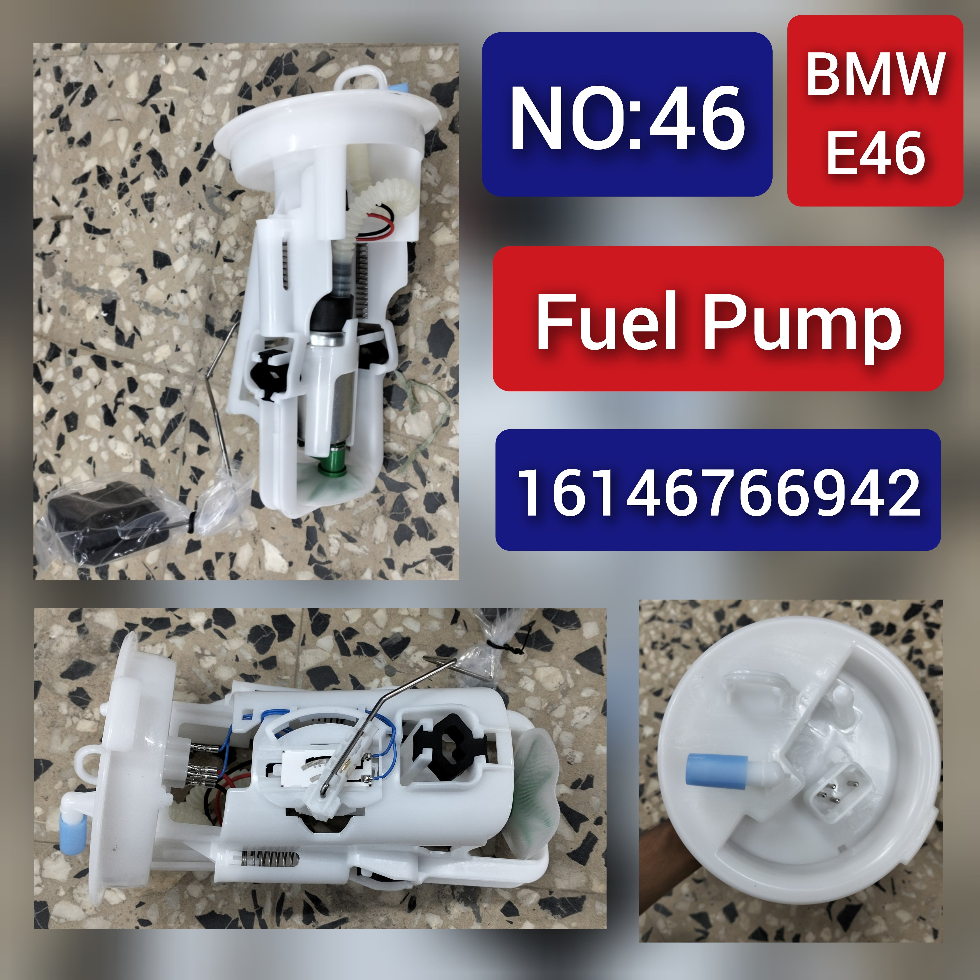 16146766942 Fuel Pump For BMW E46 Tag-F-46