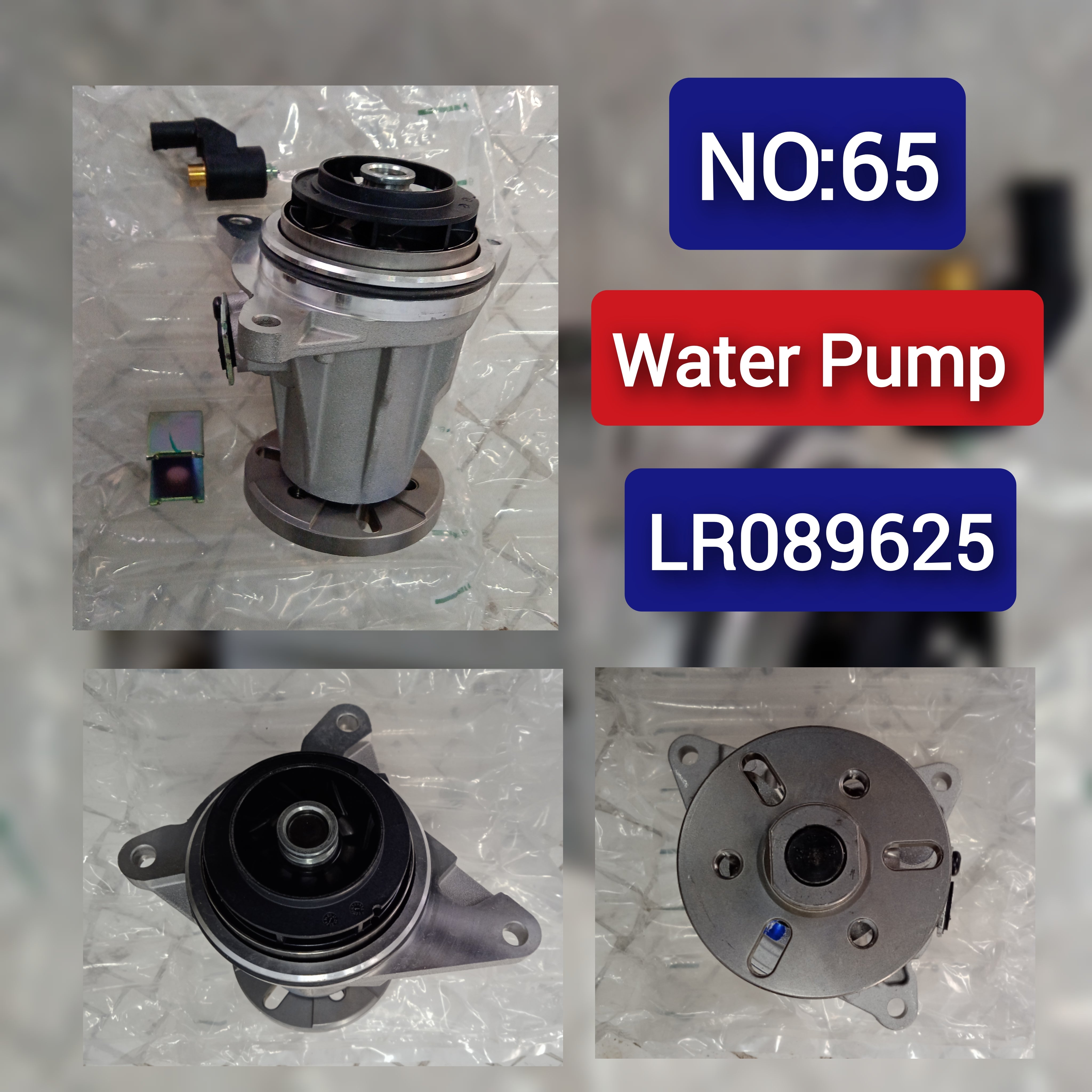 Water Pump LR089625 For LAND ROVER DISCOVERY IV (L319) | LR4 Tag-W-65