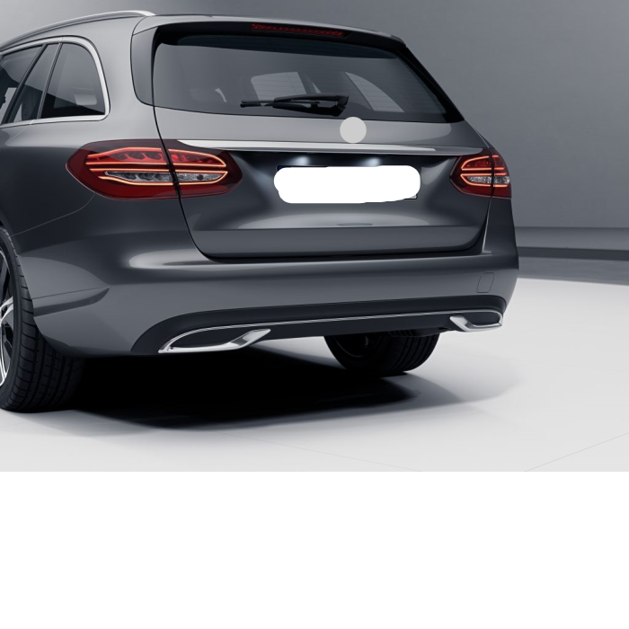 Rear Bumper Chrome A2058850201 2058850201 Compatible With Mercedes Benz 205 (2015-18) NO:297