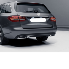 Rear Bumper Chrome A2058850201 2058850201 Compatible With Mercedes Benz 205 (2015-18) NO:297