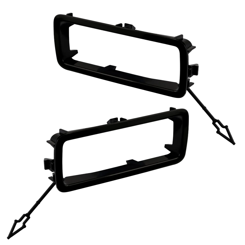 Rear Tow Loop Finisher Surrounds Right & Left Set LR149775 LR149776 Compatible With Land Rover Defender 5 L663