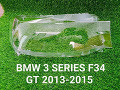 Car Front Headlight Lens Cover Transparent Lamp Shade Headlamp Shell Cover compatible for BMWF34-201316.