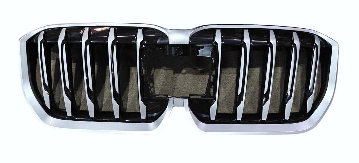 Silver Chrome Show Grill 51139880301 Compatible With BMW - X1 U11 (2023-2025) Tag No.151
