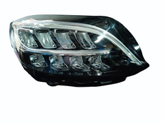 Headlight Headlamp Left A2059068905 (7 Pin) & Right A2059069005 (5 Pin) (Without Blaster) Compatible With MERCEDES-BENZ C-CLASS (W205) (2019-2020)