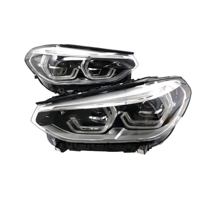 Complete headlight Set Left 36115A64433 & Right 36115A64434 Compatible With BMW U11