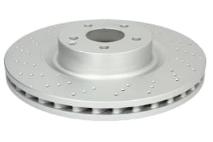 Front Brake Disc Set 2214210012 Compatible With Mercedes Benz W221 W216 W220