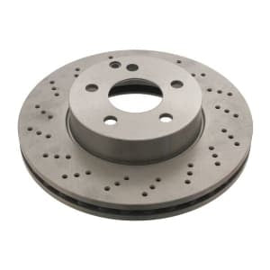 Front Brake Disc Set 2044210912 Compatible With Mercedes Benz W204