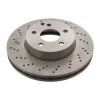 Front Brake Disc Set 2044210912 Compatible With Mercedes Benz W204