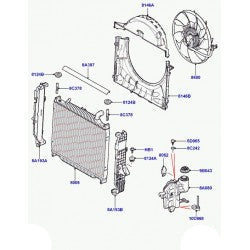 Radiator PCC500300 Compatible with LAND ROVER RANGE ROVER III (L322) & RANGE ROVER SPORT I (L320)