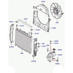Radiator PCC500300 Compatible with LAND ROVER RANGE ROVER III (L322) & RANGE ROVER SPORT I (L320)