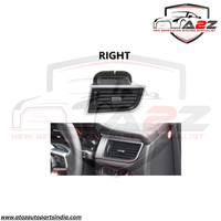 Black Ac Vent Grille Assembly Front-Right 95B819702 & Front-Left 95B819701 & Center-Left 95B819201 & Center-Right 95B819201 & Rear 95B819203B Compatible With Porsche Macan
