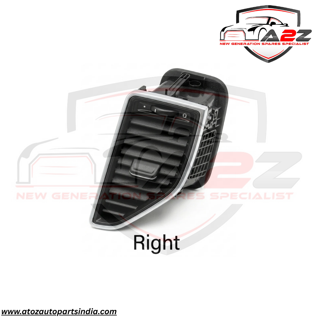Black Ac Vent Grille Assembly Front-Right 95B819702 & Front-Left 95B819701 & Center-Left 95B819201 & Center-Right 95B819201 & Rear 95B819203B Compatible With Porsche Macan