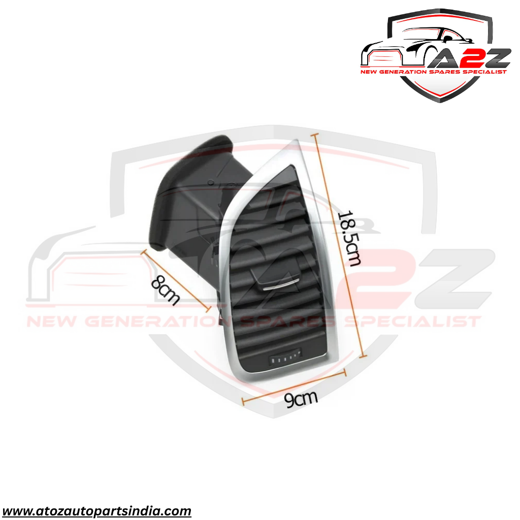 Black Ac Vent Grille Right  4L0820902Q & Left 4L0820901Q Compatible With Audi Q7