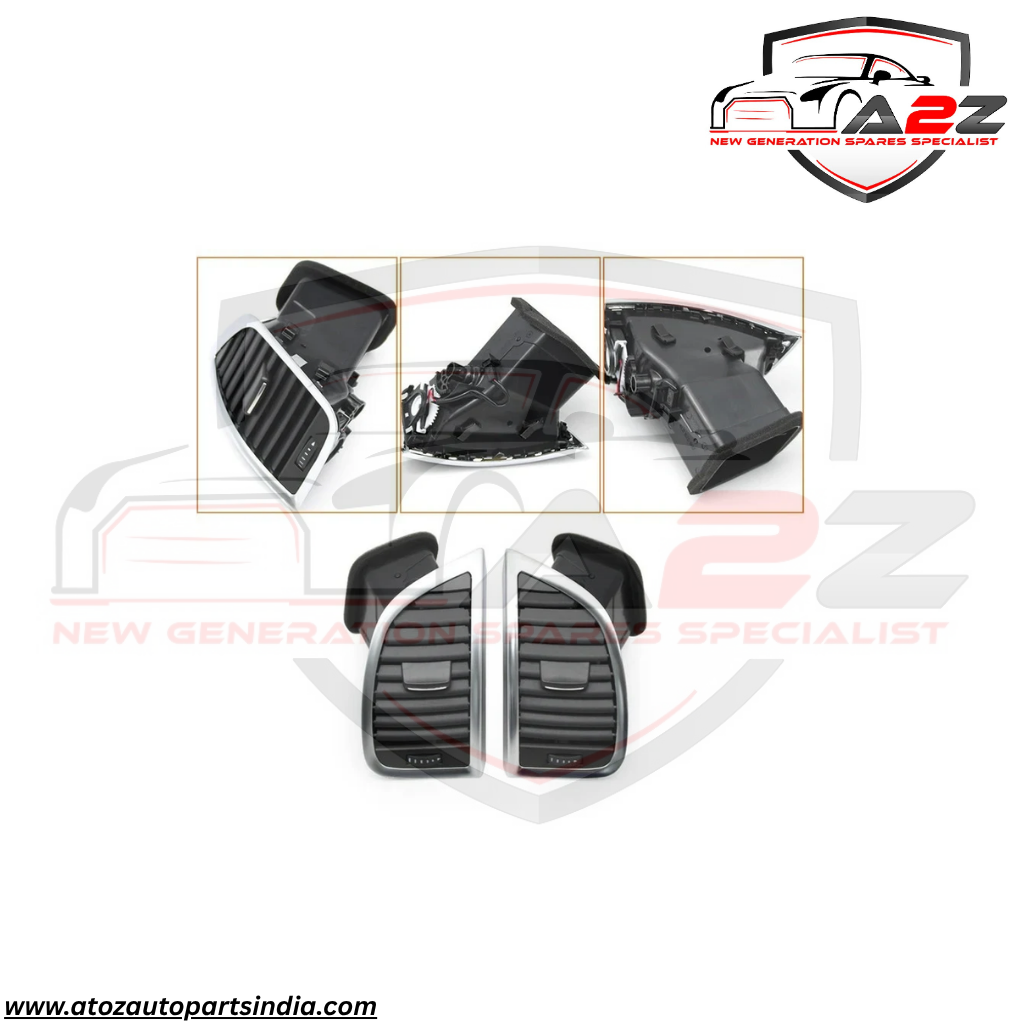 Black Ac Vent Grille Right  4L0820902Q & Left 4L0820901Q Compatible With Audi Q7