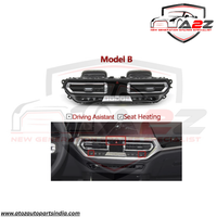 Black Center Ac Vent Grille Assembly 64119855413 Compatible With BMW 3 Series G20 G28 G29 G08