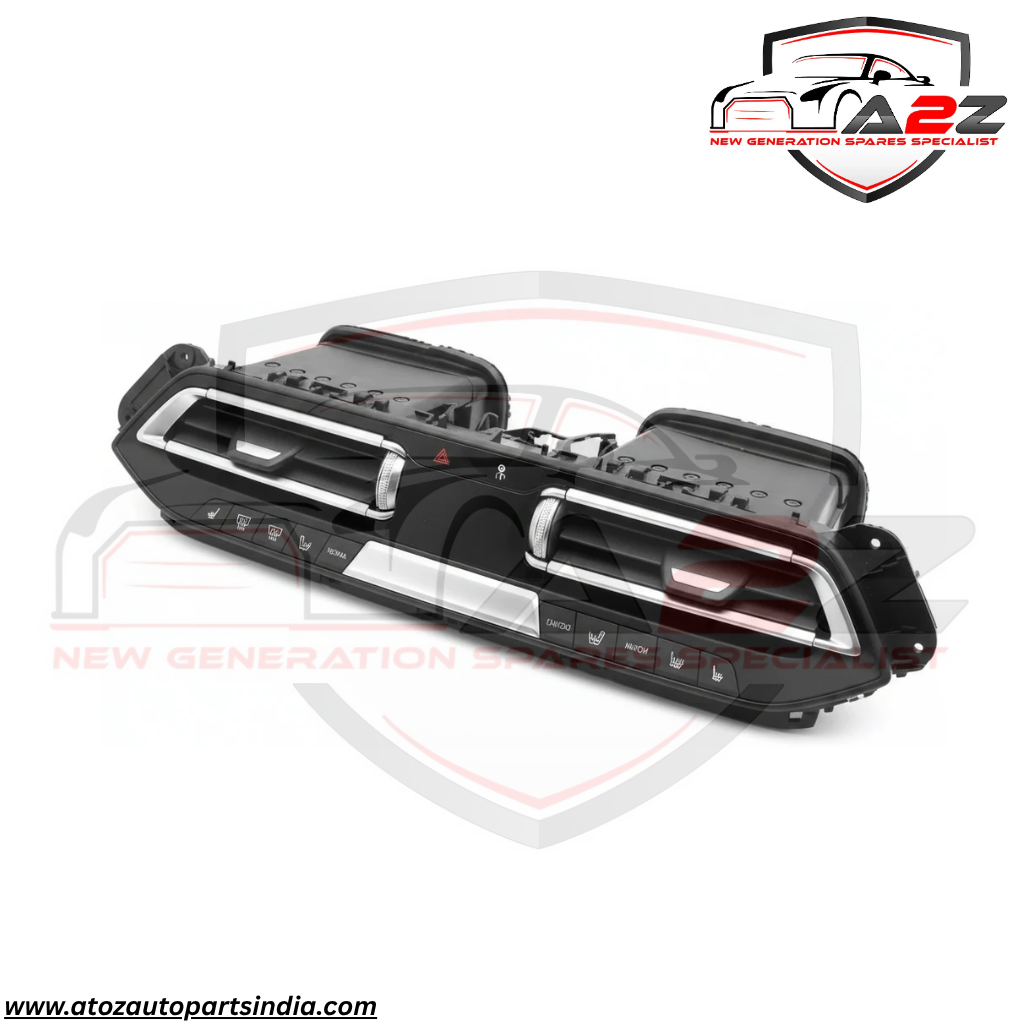Black Center Ac Vent Grille Assembly 64119458542 Compatible With BMW X5 G05 & X6 G06 &  X7 G07