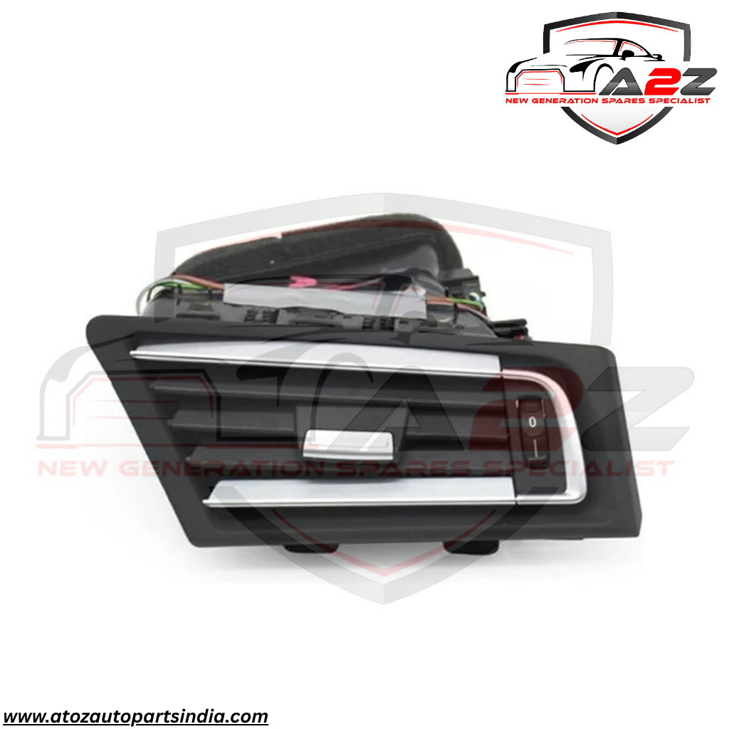 Black Ac Vent Grille Assembly Center 64229115860 & Right 64229115862 & Left 64229115861 Compatible With BMW 7 Series F01 F02 F03 F04