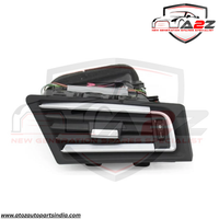 Black Ac Vent Grille Assembly Center 64229115860 & Right 64229115862 & Left 64229115861 Compatible With BMW 7 Series F01 F02 F03 F04