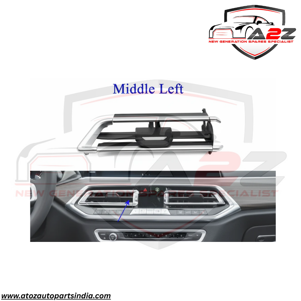 Center Left AC Conditioner Air Vent Grill Outlet Tab Clip Repair Kit 64119458543 Compatible With BMW  X5 G05 & X6 G06 & X7 G07 Tag-ACR-04