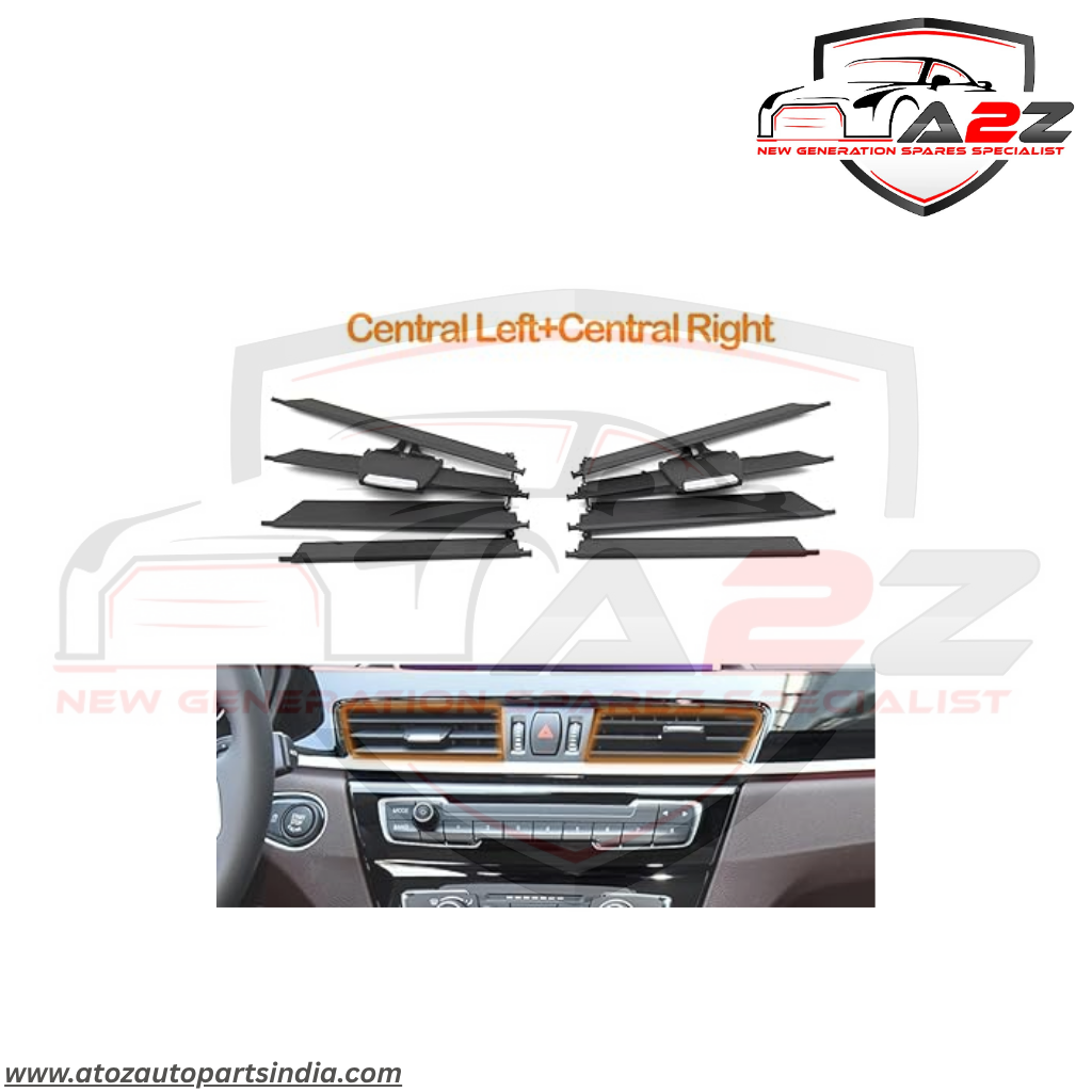 Center AC Conditioner Air Vent Grill Outlet Tab Clip Repair Kit 2Pcs 64229292741 Compatible With BMW X1 F48 Tag-ACR-29