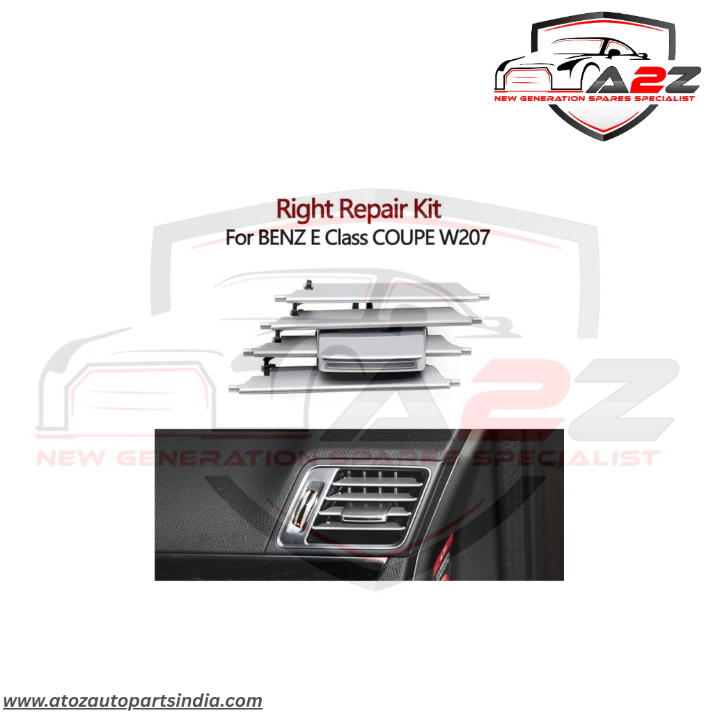 Front Right AC Conditioner Air Vent Grill Outlet Tab Clip Repair Kit 2078300200 Compatible With MERCEDES BENZ E-CLASS C207 Tag-ACR-19