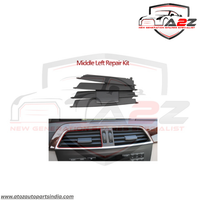 Center AC Conditioner Air Vent Grill Outlet Tab Clip Repair Kit  Black  2048306154 2048306054 Compatible With MERCEDES BENZ C-CLASS W204 LCI Tag-ACR-13