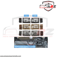 Ac Vent Grille Left 2048301354-9116 2048301354-8465 & Right  2048301454-9116  2048301454-8465 Compatible With MERCEDES BENZ C-CLASS W204 2007-2011