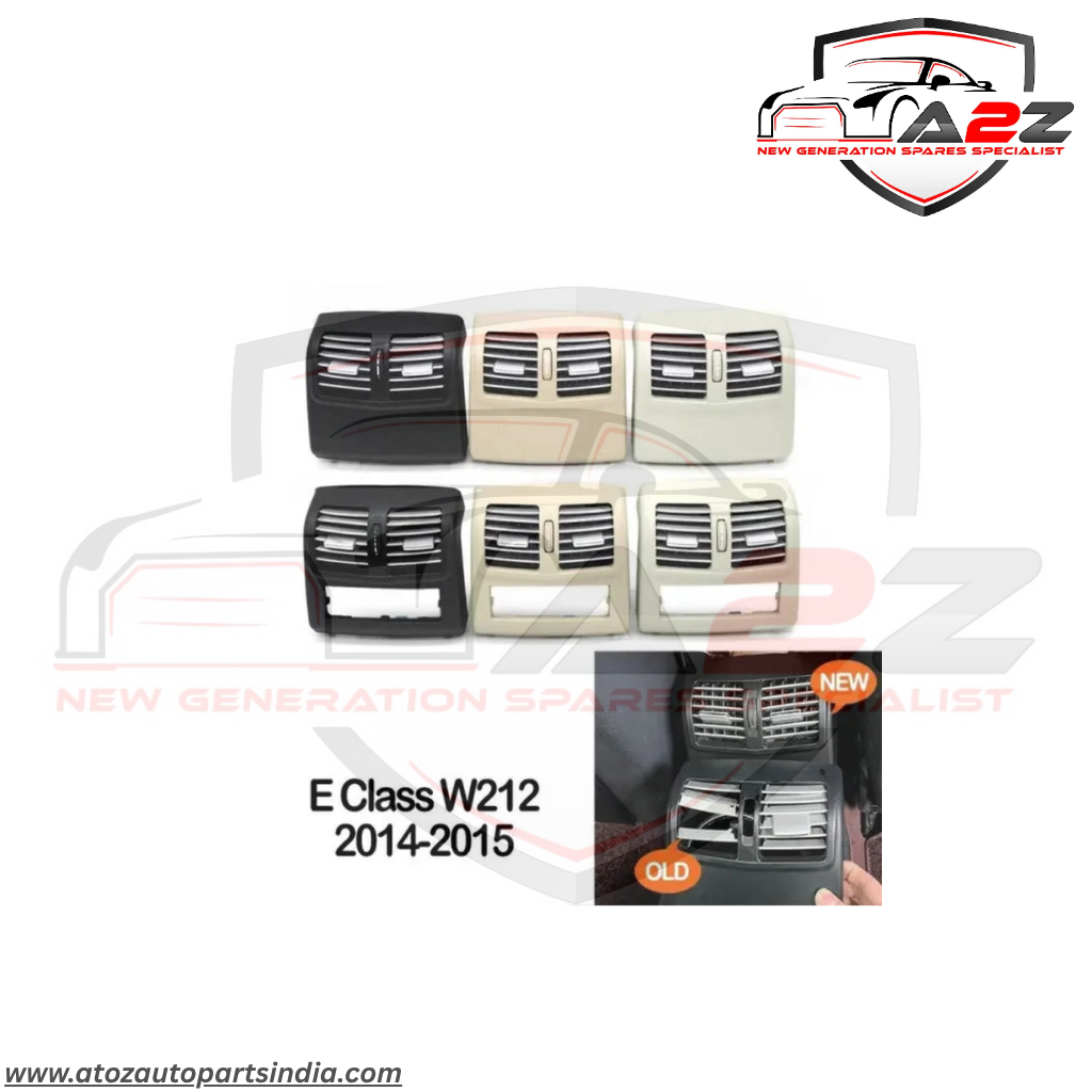 Rear Ac Vent Grille (New-Model-High-end ) Beige  21283013541148  Compatible With Mercedes E Class W212 2009 2014