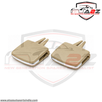 Rear Beige Air Conditioner Back Ac Vent Grille Outlet Tab Clip Slider Repair Kit 2048300354 Compatible With MERCEDES-BENZ C-CLASS (W204) & E-CLASS W212 (Set Of 2)