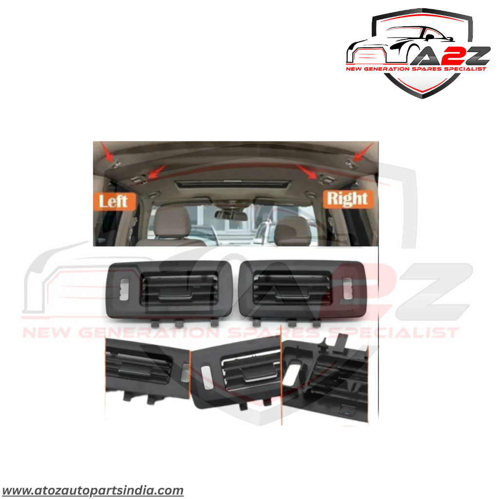 Beige Roof Top Ac Vent Grille Left 1668301554 & Right 1668301654  Compatible With Mercedes Benz GL Class W166 & GLS W166