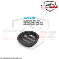 Dashboard Round AcVent Grille set Black 16683023549051  16683024549051 Compatible With Mercedes ML GL GLS GLE  W166 W292