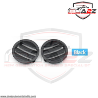 Dashboard Round AcVent Grille set Black 16683023549051  16683024549051 Compatible With Mercedes ML GL GLS GLE  W166 W292
