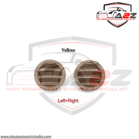 Console Small Ac Vent Grille Cover Dark Yellow 20468067878K20 20468068878K20 Compatible With Mercedes Benz C Class 2007-2011 W204