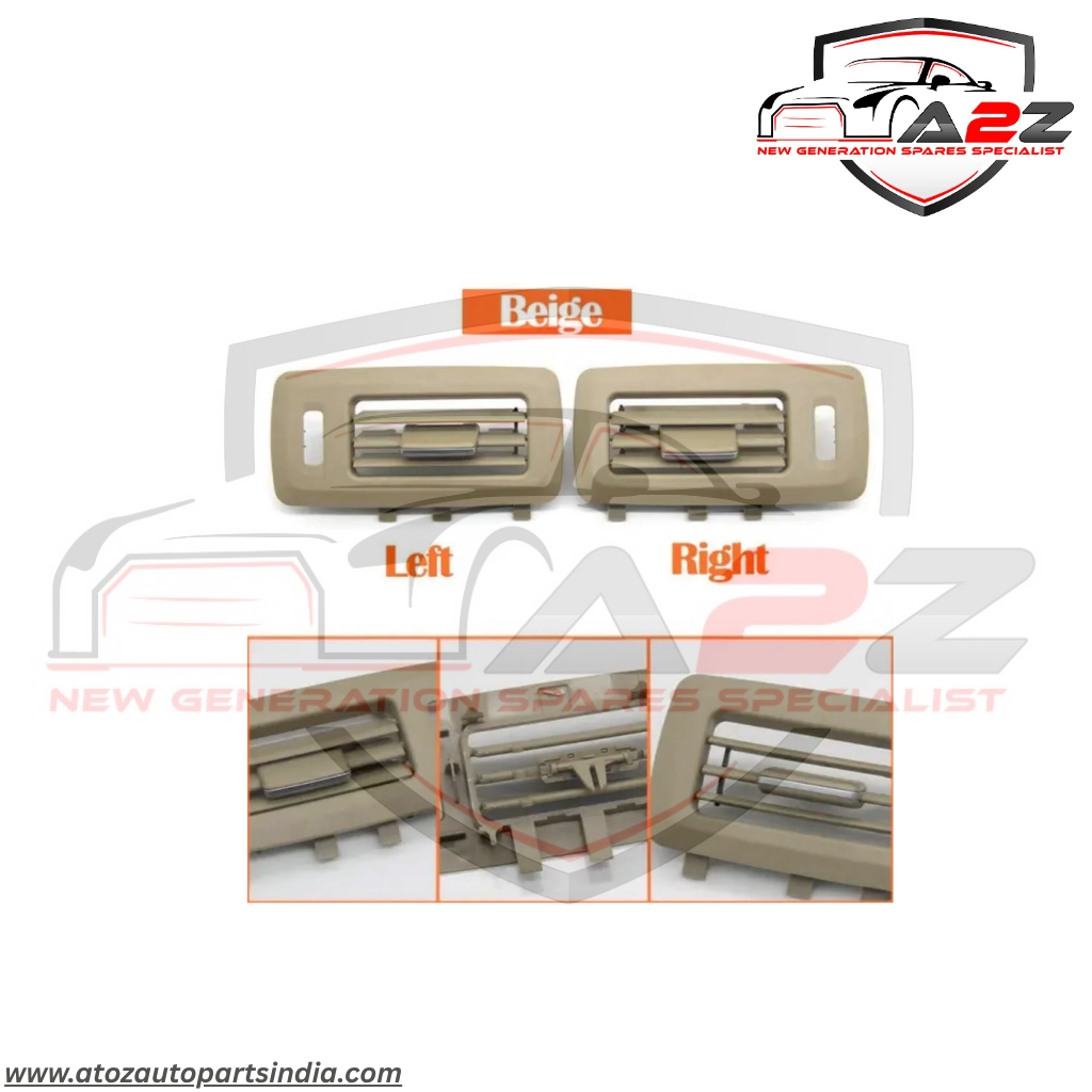 Roof Left/Right Ac Vent Grille Beige 1668301554 8N84 Compatible With Mercedes Benz Ml Gl Gle Gls W166 X166 2012-2019