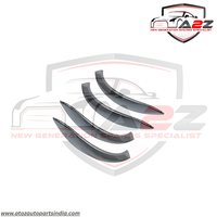 Carbon Inner Door Handle Outer Cover (Without Leather Set Of 4) Compatible With BMW 3 Series F30