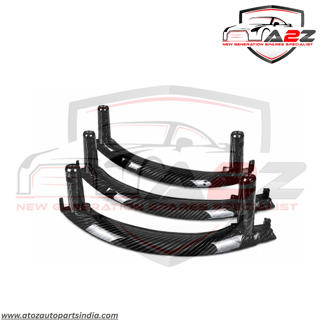 Inner Pull Handle (3PCS) (Carbon fiber) Compatible With BMW F15 X5 2014-2018  F16 X6 2014-2019
