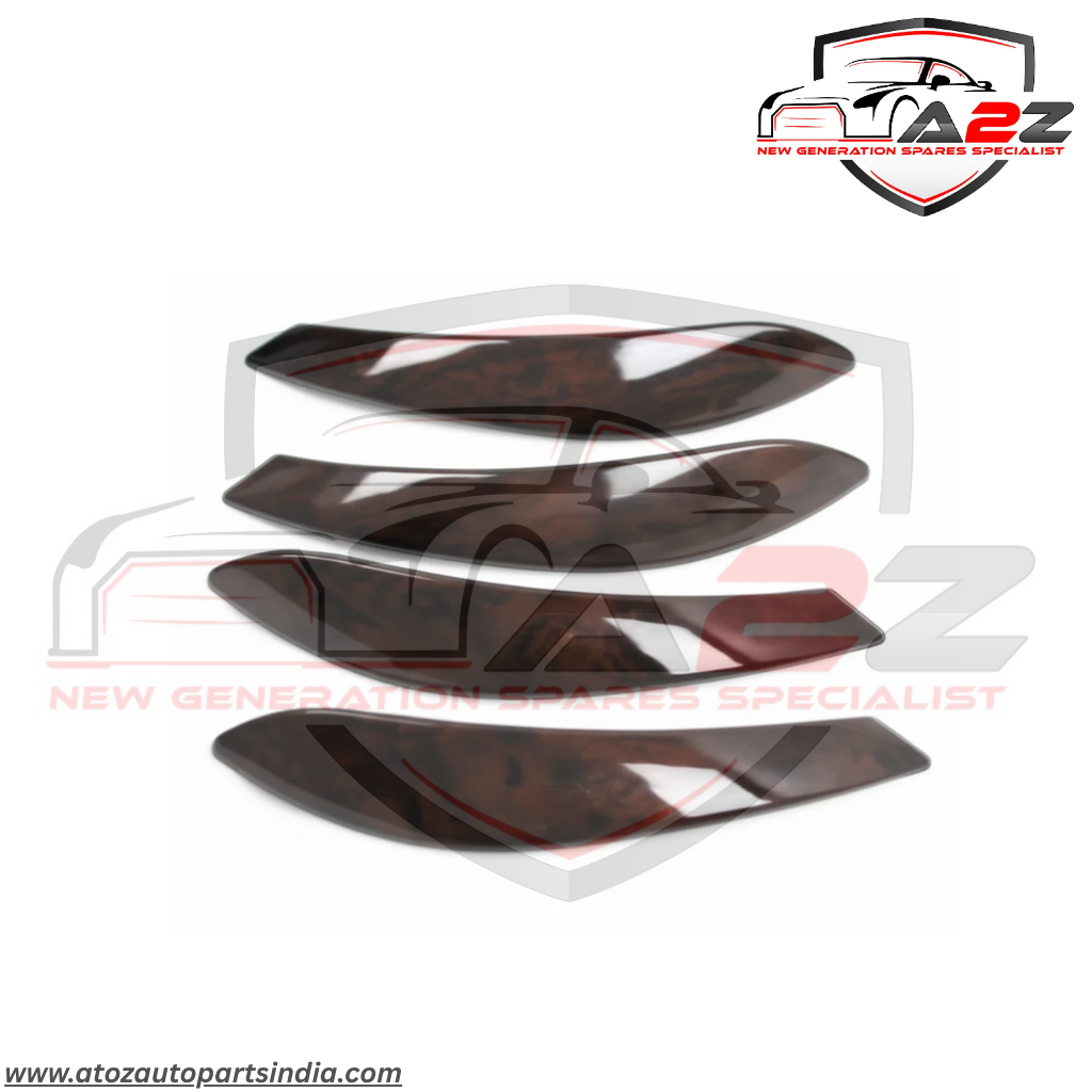Interior Door Pull Handle Outer Cover Walnut Colour  Left 51417260079  Right 51417260080 Compatible With BMW 3/4/M4 Series  F30 F31 F32 F34 F35 F36 F80 F82