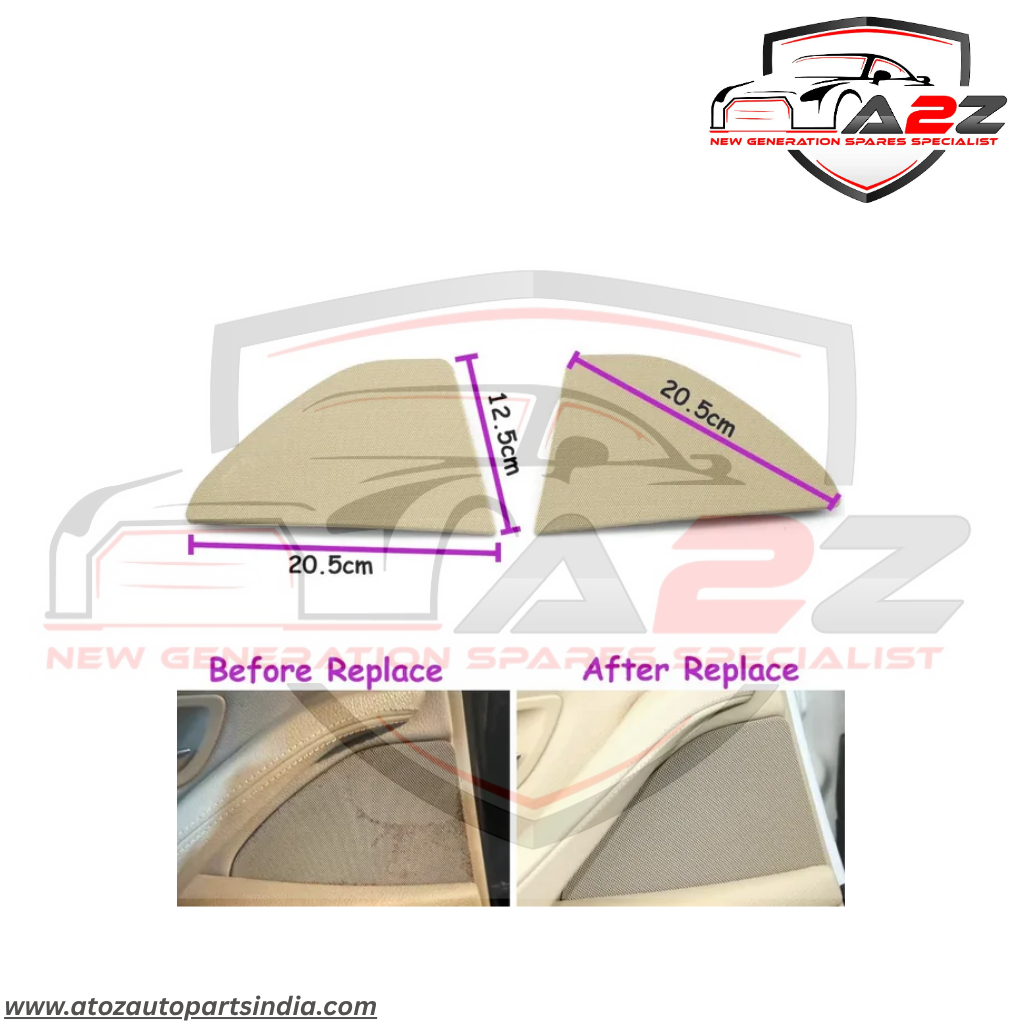 Rear Left Door Speaker Cover Beige 51427318823 Compatible With BMW 5 Series F10 F11