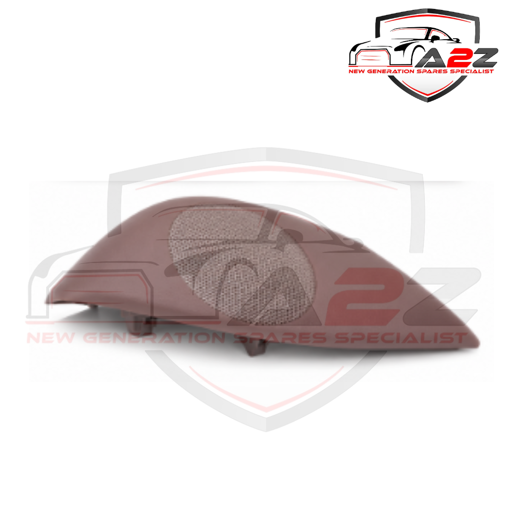 Inner Door Loudspeaker Cover Red Brown Right 51417261956 Left 51417261955 Compatible with BMW 5 Series  F10  F11  F18