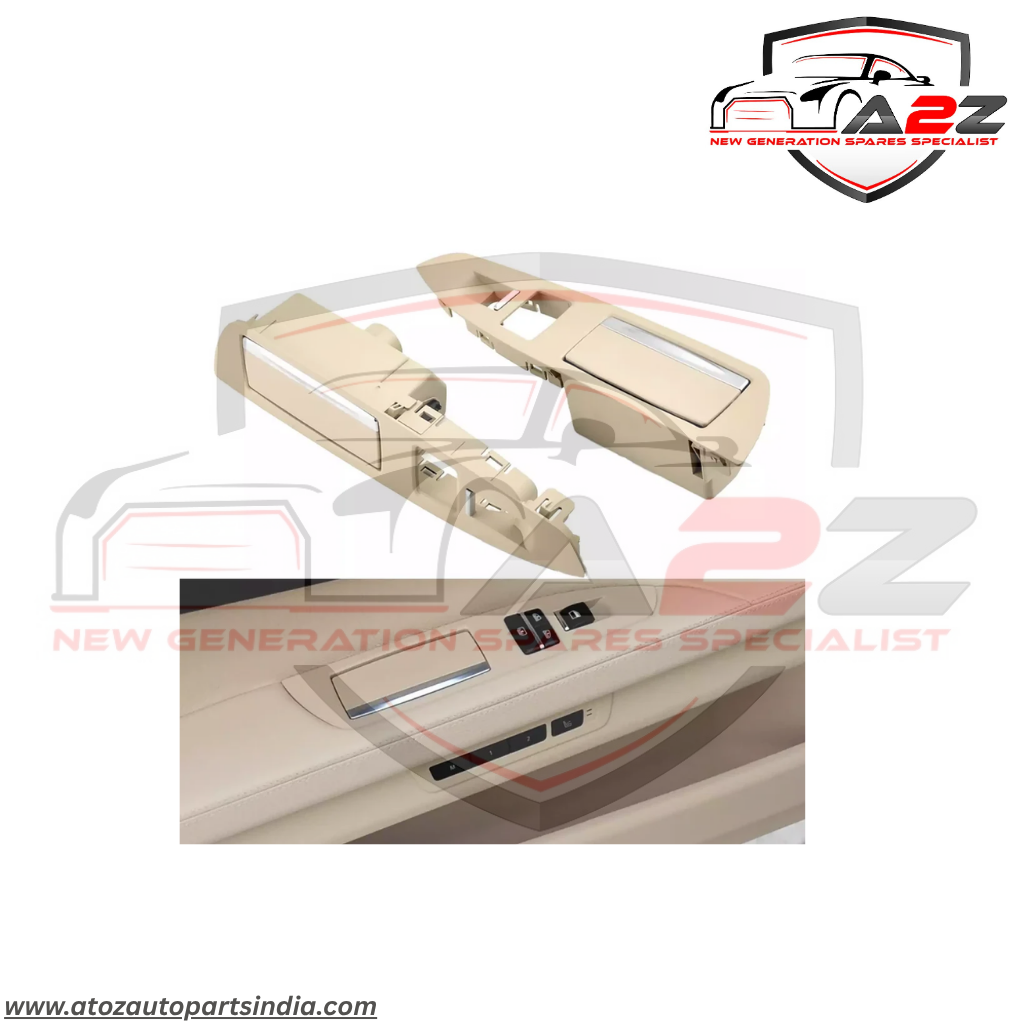 Rear door ashtry  assembly with curtain folding switch hole  Old Model 51429169053 L  51429169054R Compatible with BMW  7 SERIES F02 Set Of 2