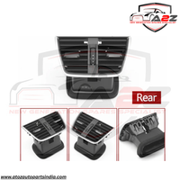 Black Ac Vent Grille Assembly Center 5E0820951  Right 5E0820951  Left 3VD819701  Rear 5ED819203 Left 5E0819701-A  Right 5E0819702-A Compatible With Skoda Octavia (New Model)
